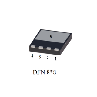 Diode Schottky en carbure de silicium TD5G08065M DFN8*8
