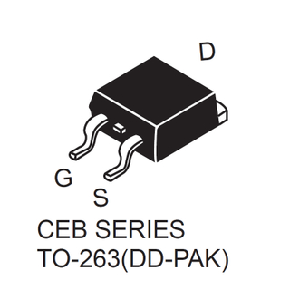 CEB1310SL Transistor à effet de champ en mode d'amélioration du canal N Mosfet