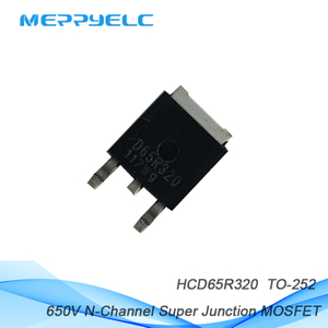 MOSFET à super jonction canal N 650 V HCD65R320 D-PAK