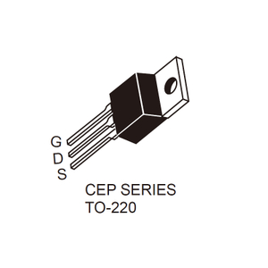 CEP90N15 Transistor à effet de champ en mode d'amélioration du canal N Mosfet