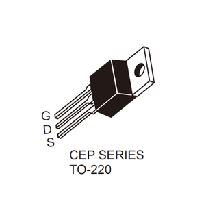 CEP6044L Transistor à effet de champ en mode d'amélioration du canal N Mosfet