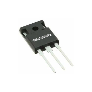 MOSFET de puissance à super jonction 600 V 0,062 Ω, VDS : 600 V, ID : 50 A, VGS : 30 V, caractéristiques, applications, TO-247, WMJ53N60F2