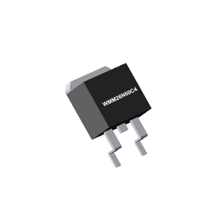 MOSFET de puissance à super jonction 600 V 0,16 Ω, VDS : 600 V, ID : 18 A, VGS : 30 V, caractéristiques, applications, TO-263, WMM26N60C4