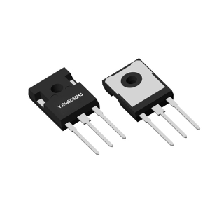 Transistor à effet de champ en mode d'amélioration du canal N, VDSS : 600 V, ID : 33 A, PD : 227 W, caractéristiques, applications, TO-247, YJN48C60HJ