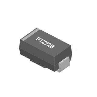 1W / 1,5 V / 10mA, surface Mount Zener Diodes, SMA, PTZ22B