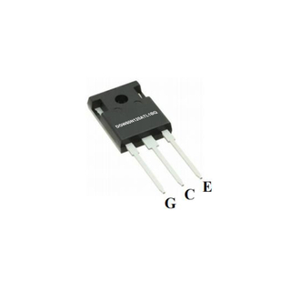 IGBT discret, VCES : 1 200 V, IC : 80, VCE : 1,75 V, jonction maximale, caractéristiques, applications, TO-247 DGW80N120ATL1BQ