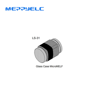 500 mW 100 volts boîtier en verre MicroMELF silicium épitaxial planaire diode de commutation MCL4448