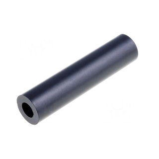Entretoise / cylindrique / polyamide / L: 20mm / Øext: 10mm / noir / 3810/6.2X20