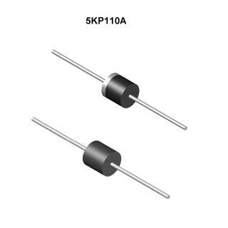 Diodes suppresseurs de tension transitoire 5 000 W, R-6, 5KP110A