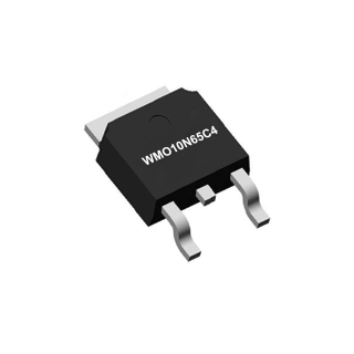 MOSFET de puissance à super jonction 650 V 0,52 Ω, VDS : 650 V, ID : 8 A, VGS : 30 V, caractéristiques, applications, TO-252, WMO10N65C4