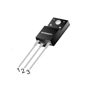 600v / 60a, diodes de récupération ultra-rapide 30a * 2 Fred, to-3pf, mur6060fpt